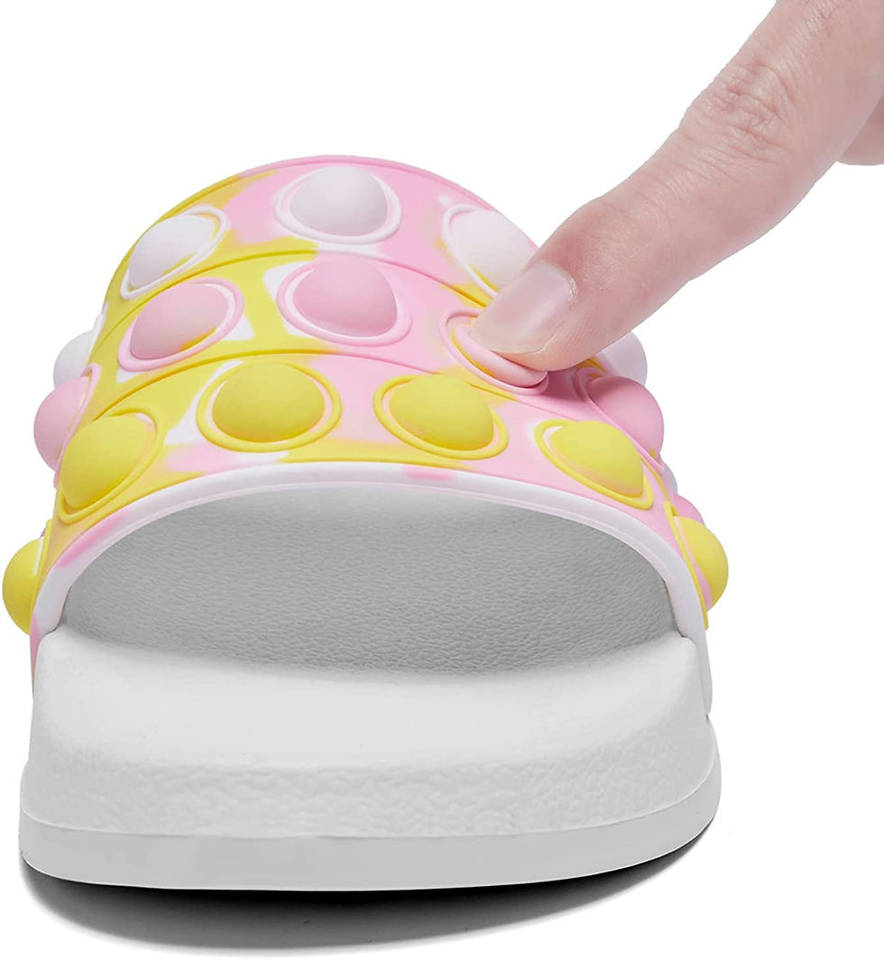 Thumbnail: Engtoy Kid Boys Girls Slides Sandals For Kid Unisex Child Slippers Lightweight 