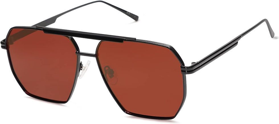 Thumbnail: SOJOS Retro Oversized Square Polarized Sunglasses for Women and Men Vintage Sha