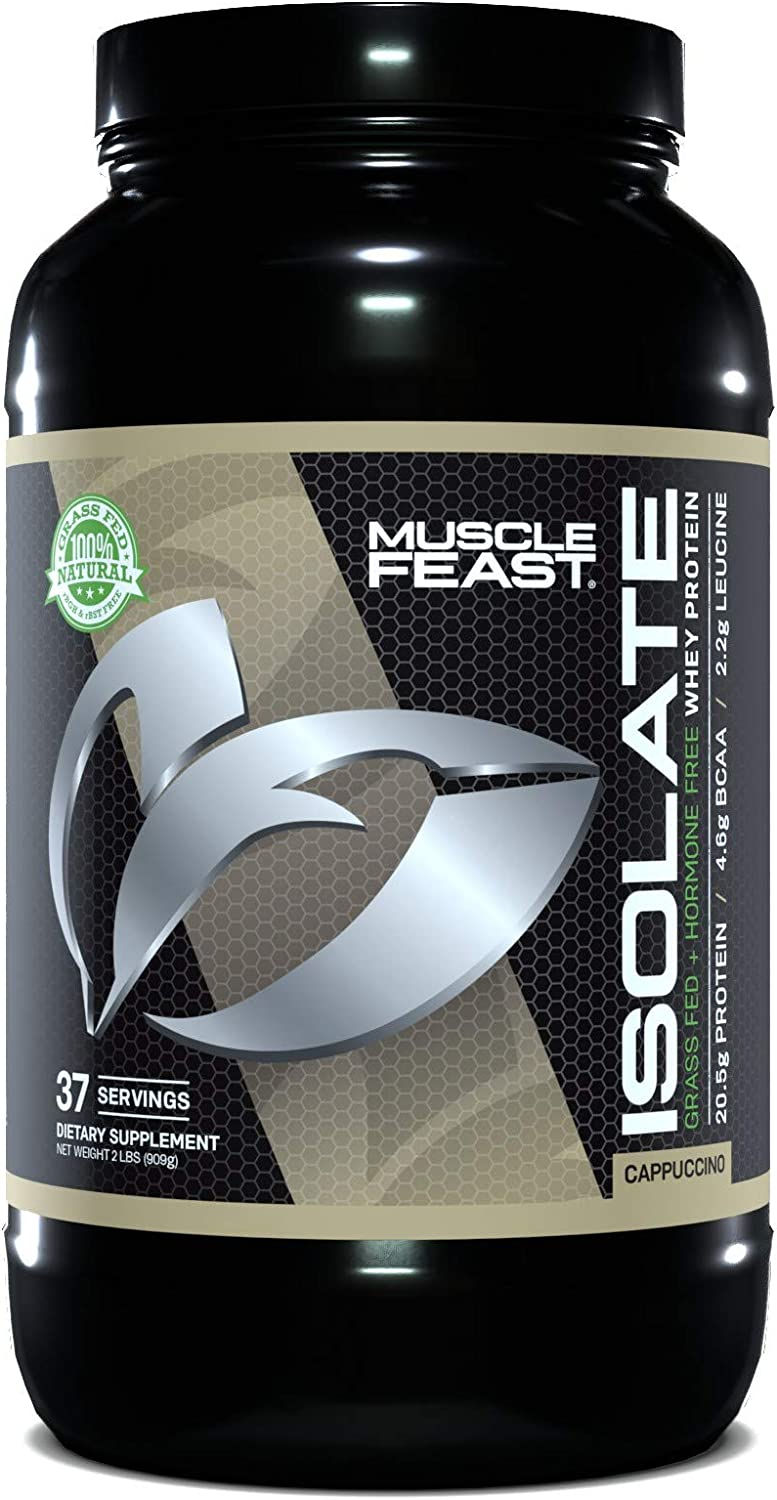 Thumbnail: Muscle Feast Grass-Fed Whey Protein Isolate, All Natural Hormone Free Pasture R