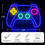 Thumbnail: KUshopfast Gamer Neon Sign For Wall Decor,Gaming Led Sign For Boys Room Decor, 