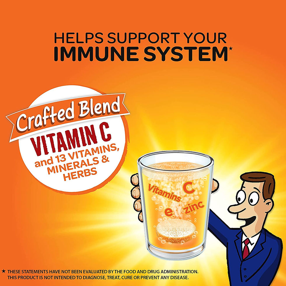 Thumbnail: Airborne 1000mg Vitamin C with Zinc Effervescent Tablets, Immune Support Supple