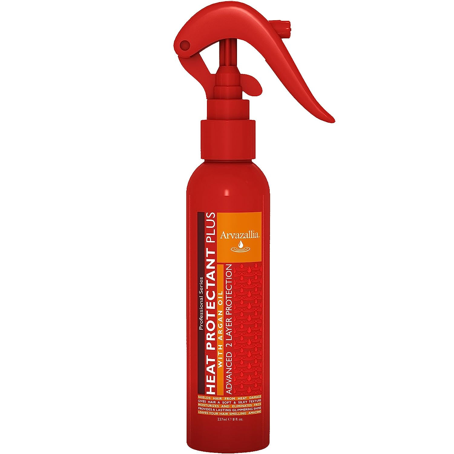 Heat Protectant Spray with Argan Oil - Professional Grade Thermal Protector , L