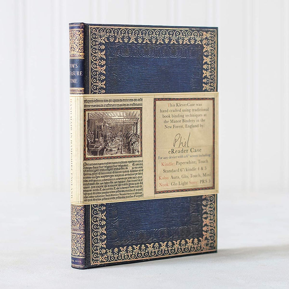 Thumbnail: KleverCase Book Style Universal Cover Case for Kindle Paperwhite and Kindle eRe