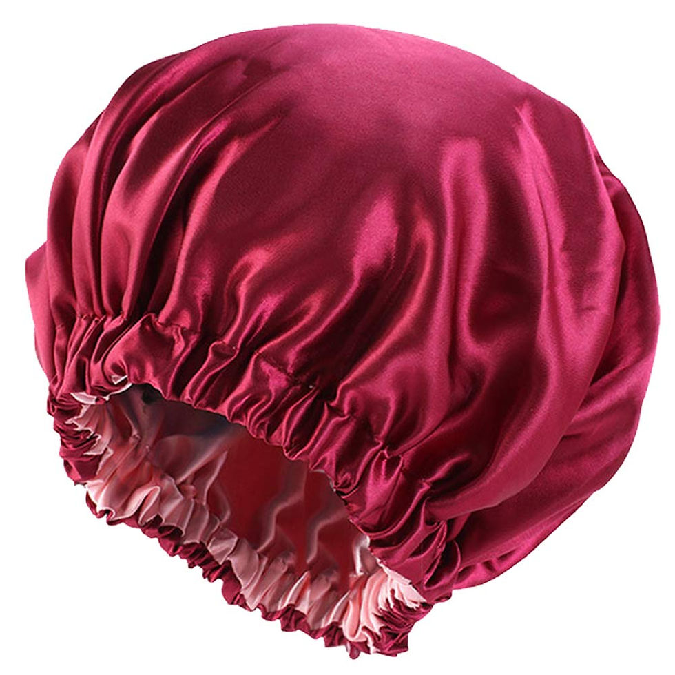 Thumbnail: Satin Bonnet Silk Bonnet Hair Bonnet For Sleeping Satin Bonnet For Hair Bonnets