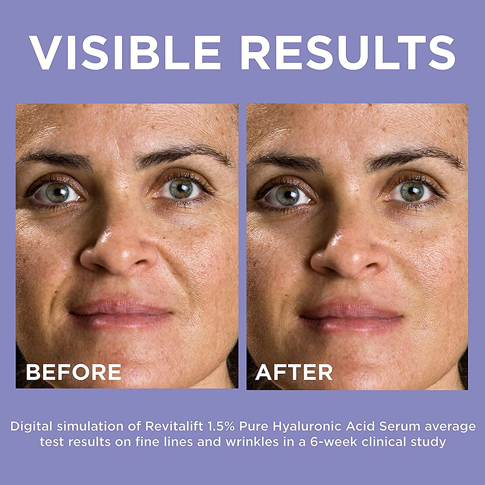 Thumbnail: L’Oreal Paris 1.5% Pure Hyaluronic Acid Serum for Face with Vitamin C from Re