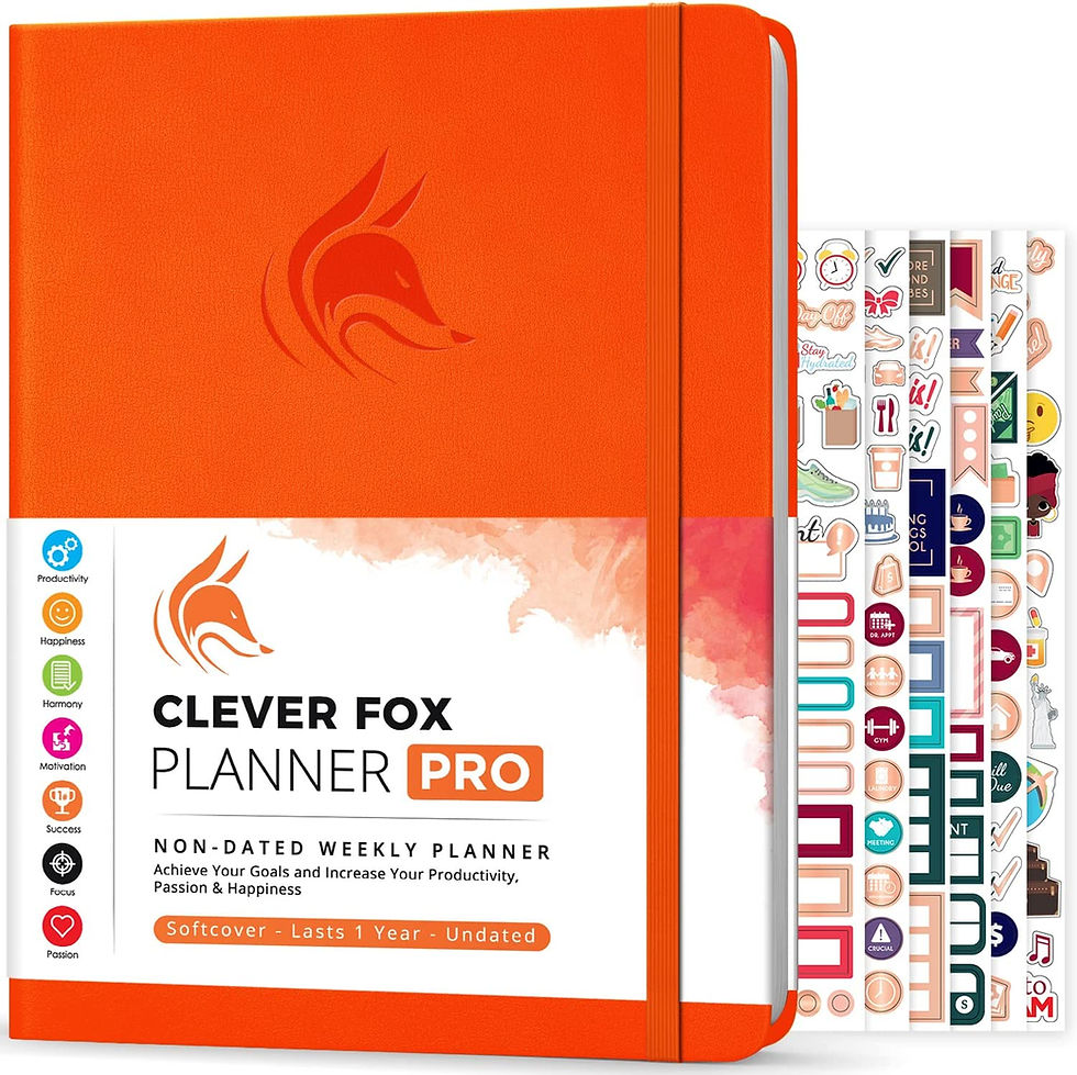Thumbnail: Clever Fox Planner PRO – Weekly & Monthly Life Planner to Increase Productivi