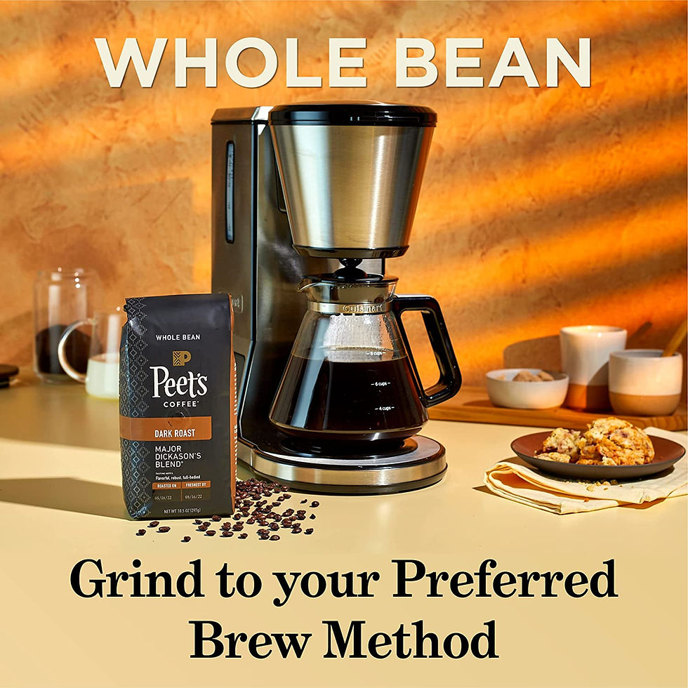 Thumbnail: Peet's Coffee, Dark Roast Whole Bean Coffee - Major Dickason's Blend 18 Ounce B