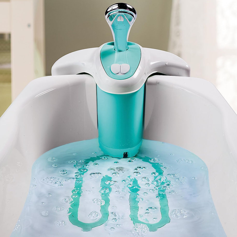 Thumbnail: Summer Lil Luxuries Whirlpool Bubbling Spa & Shower (Blue) - Luxurious Baby Bat