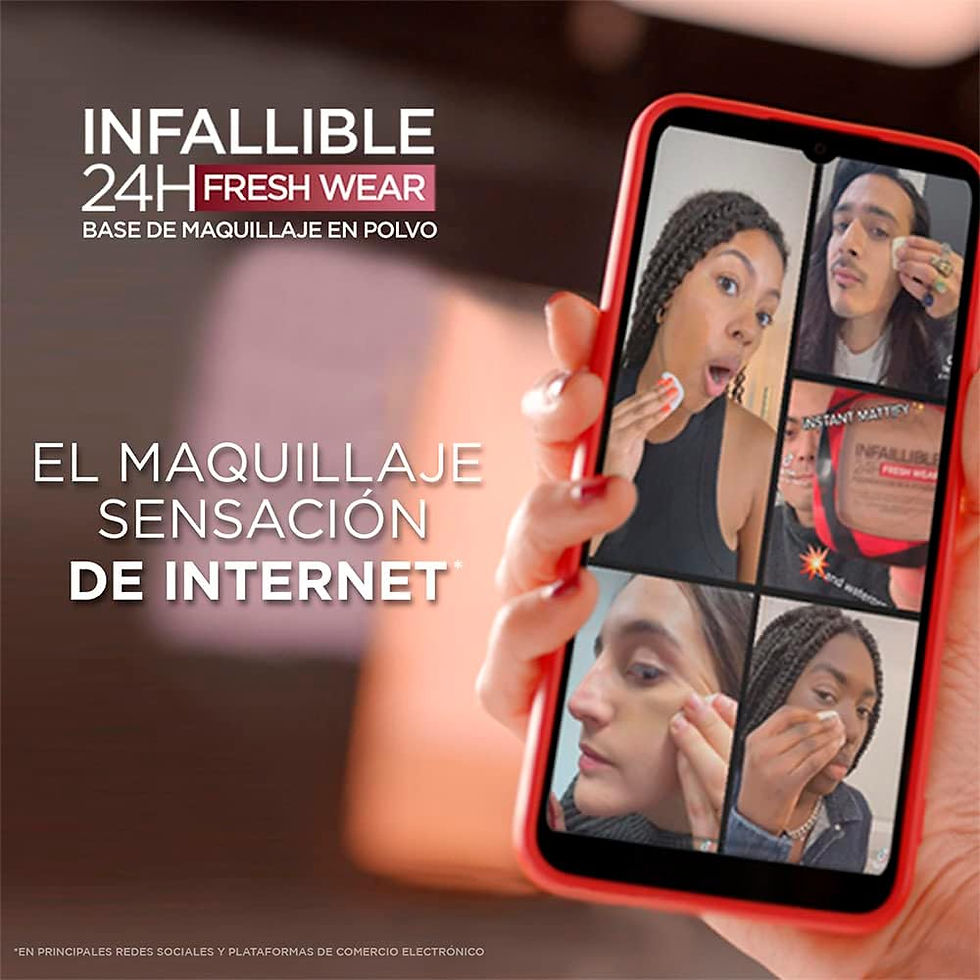 Thumbnail: L'Oreal Paris Makeup Infallible Fresh Wear Foundation in a Powder, Up to 24H We