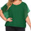 Thumbnail: IN'VOLAND Plus Size Women Chiffon Blouse Batwing Sleeve Tops Scoop Neck Tunic S