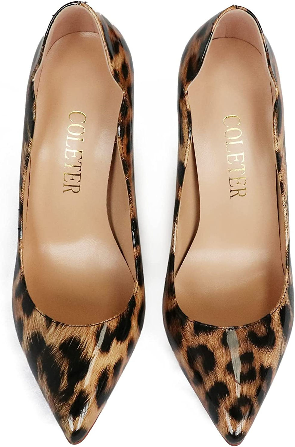 Thumbnail: COLETER High Heels for Women, 4.72 inch/12cm Pointed Toe Dress Shoes Stiletto H