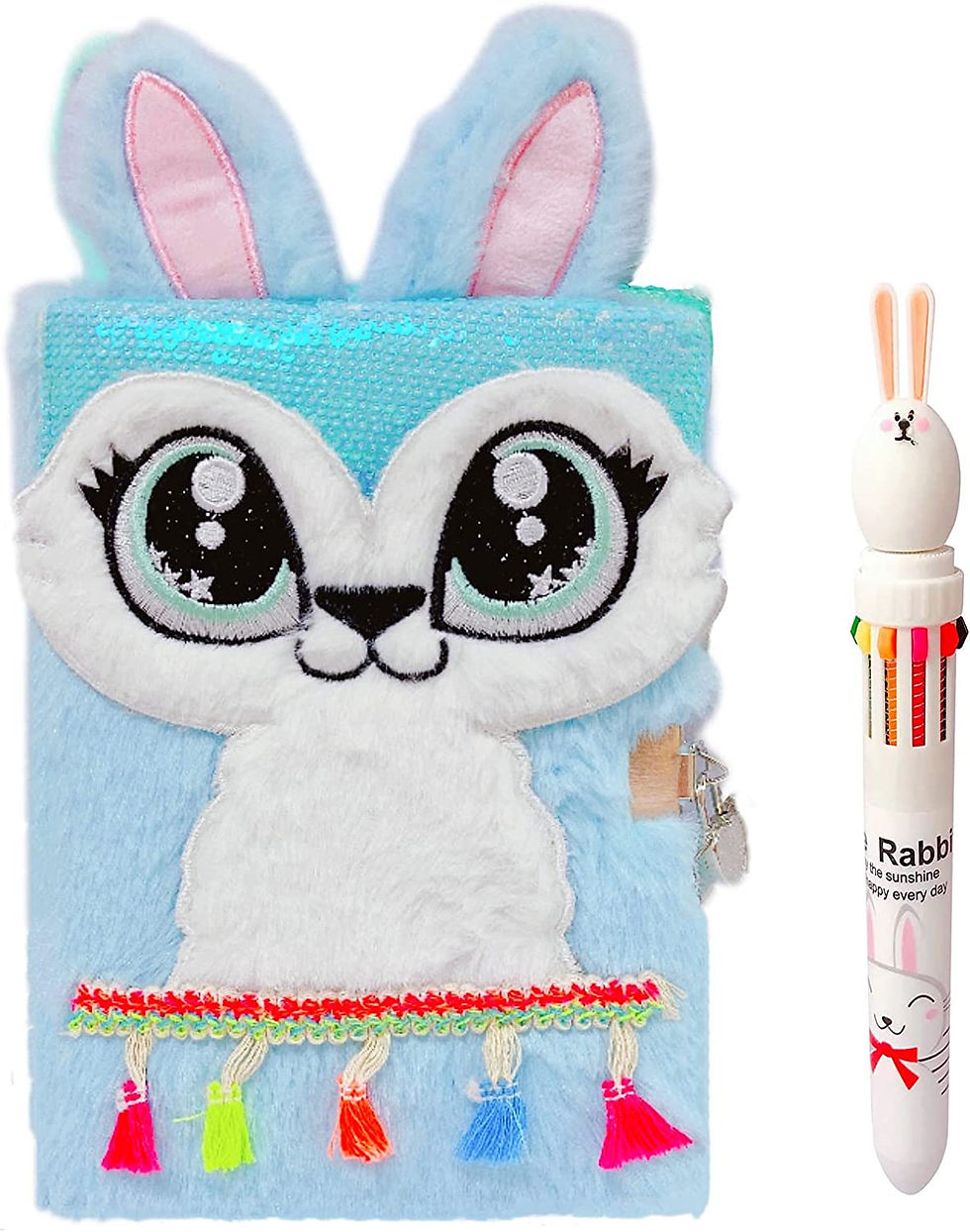 Thumbnail: Luolizon Cat Diary for Girls with Lock and 2 Keys ,Kids Journal Notebook Gift S