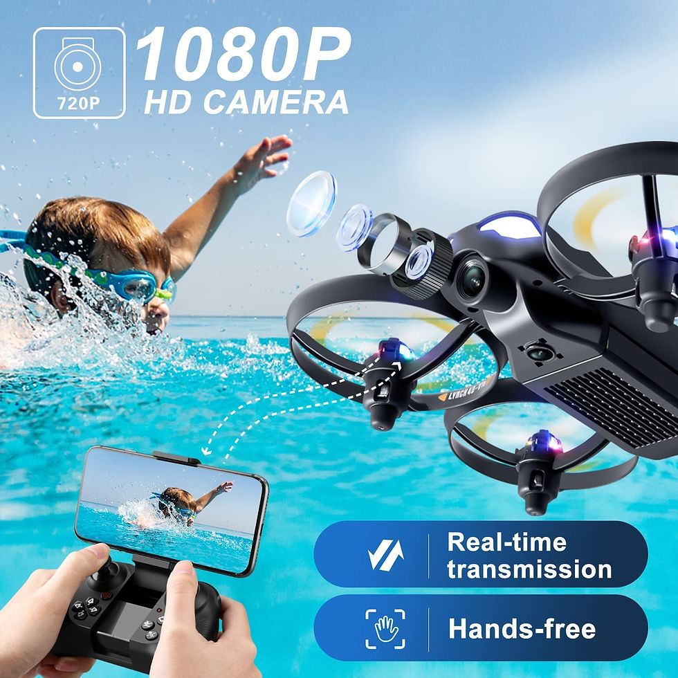 Thumbnail: 4DRC V16 Drone with Camera for Kids,1080P FPV Camera Mini RC Quadcopter Beginne
