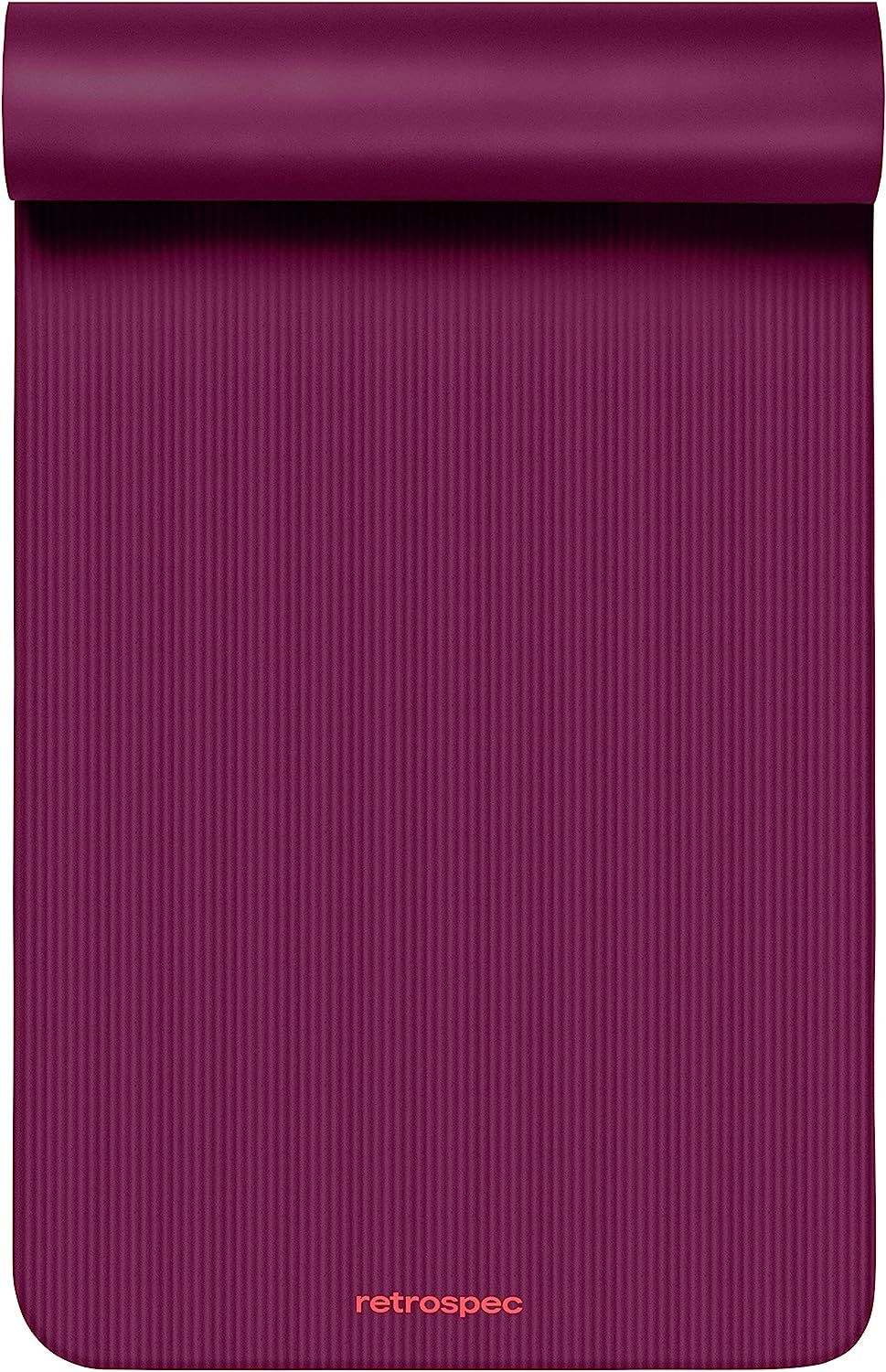 Thumbnail: Retrospec Retrospec Solana Yoga Mat 1/2" Thick w/ Nylon Strap for Men & Women -