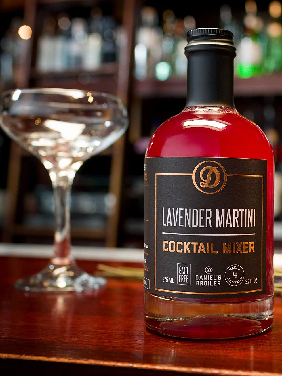 Thumbnail: Daniel’s Broiler, Lavender Martini Cocktail Mixer, Straight from our Steakhouse