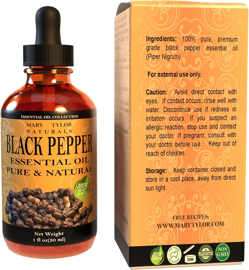 Thumbnail: Black Pepper Essential Oil (1 oz), Premium Therapeutic Grade, 100% Pure and Nat