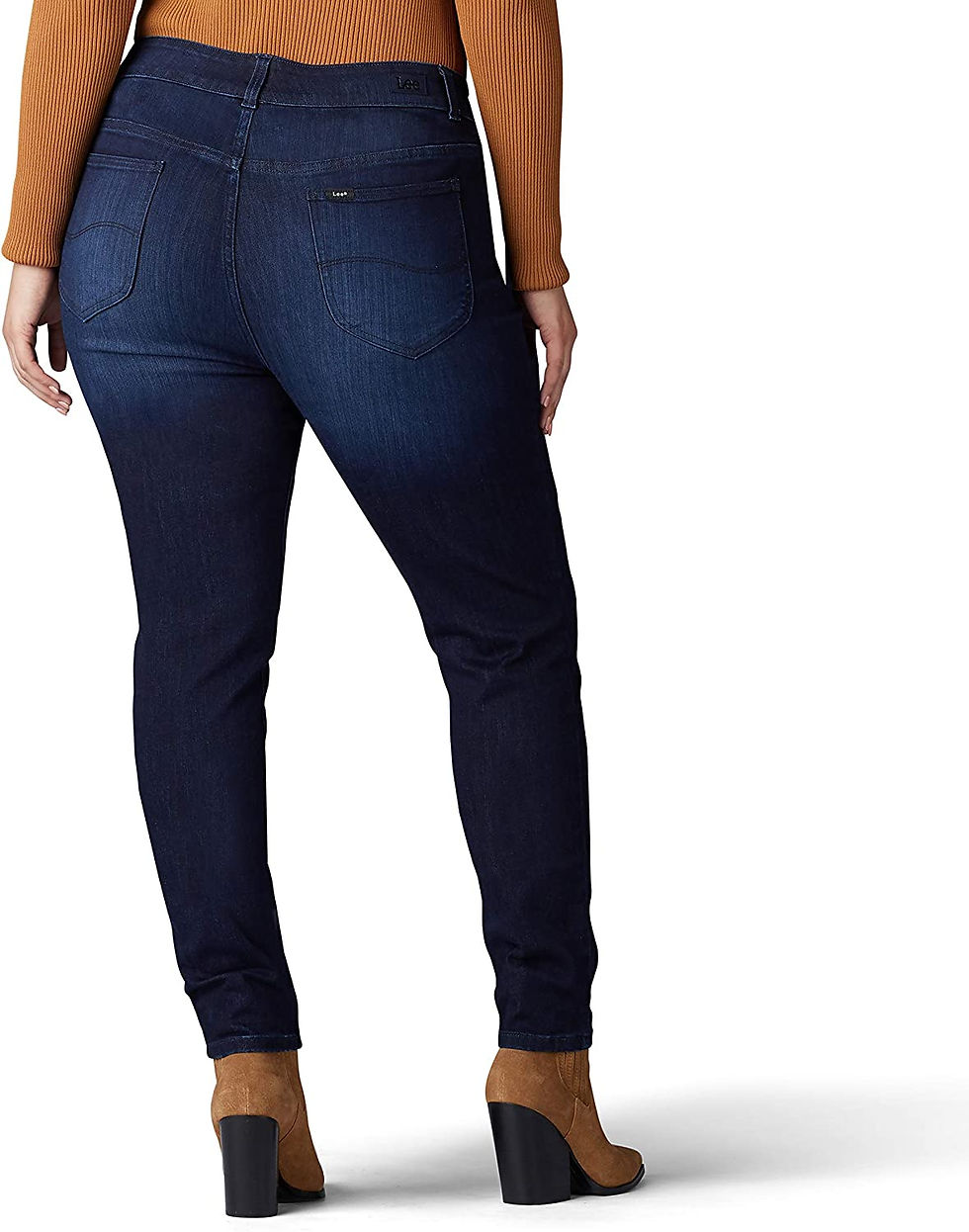 Thumbnail: Lee Women's Plus Size Sculpting Slim Fit Skinny Leg Jean