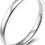 Thumbnail: EAMTI 2mm 4mm 6mm 925 Sterling Silver Ring High Polish Plain Dome Wedding Band 