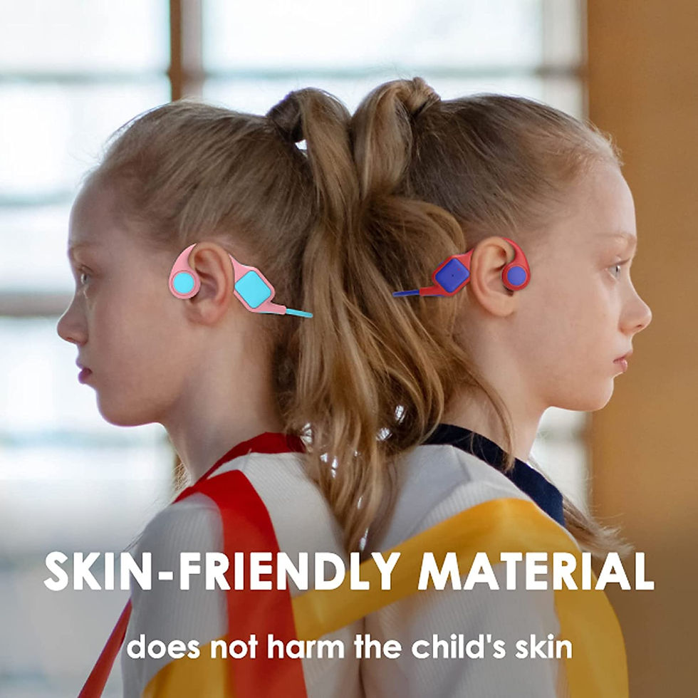 Thumbnail: Kids Headphones for School - Bone Conduction Child Headphones for Boys Girls To
