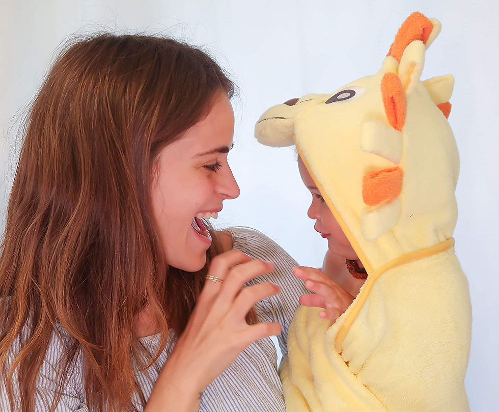 Thumbnail: Premium Hooded Towel for Kids | Lion Design | Ultra Soft and Extra Large | 100%