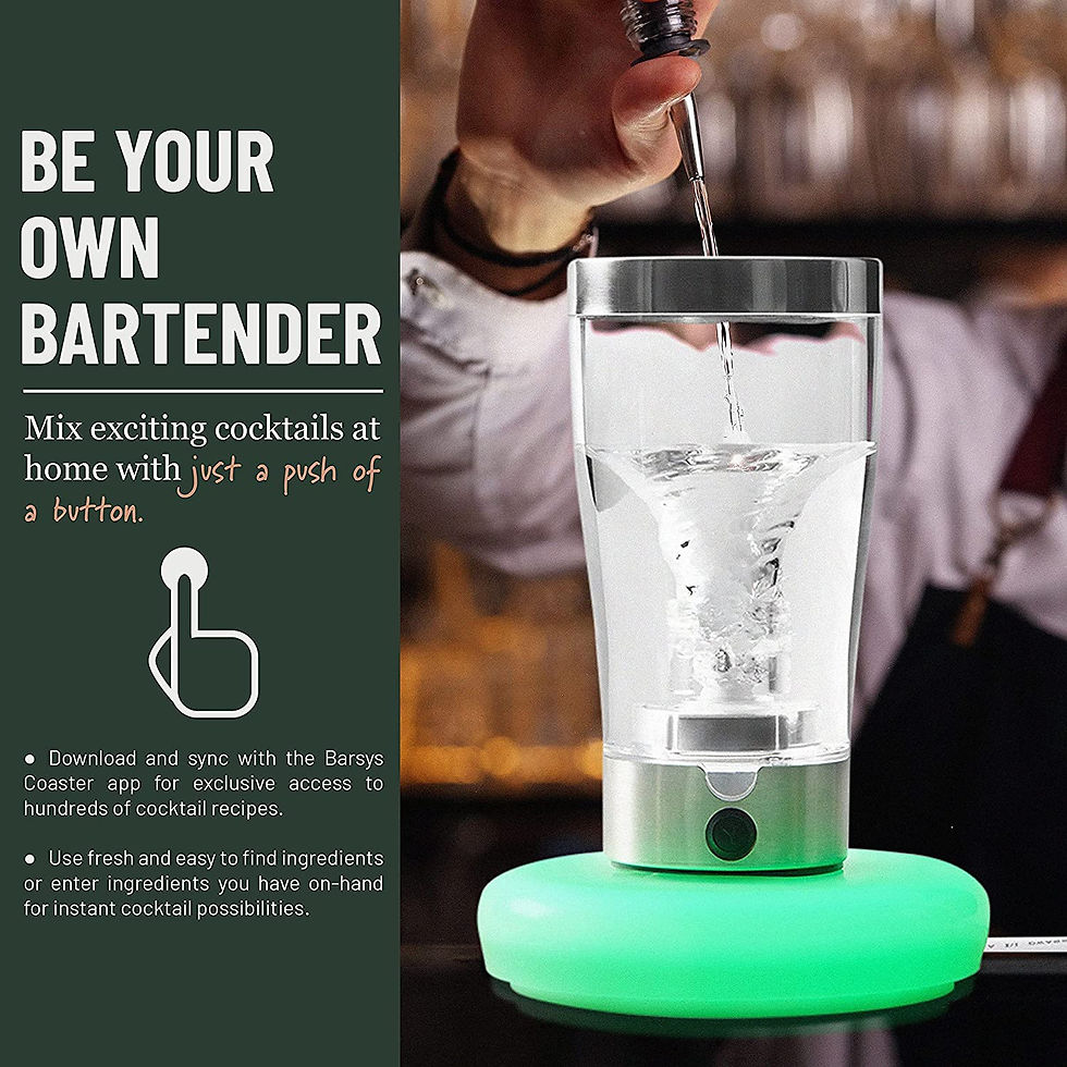 Thumbnail: Barsys Smart Coaster Cocktail Machine - Automated Cocktail Maker for a Home Bar