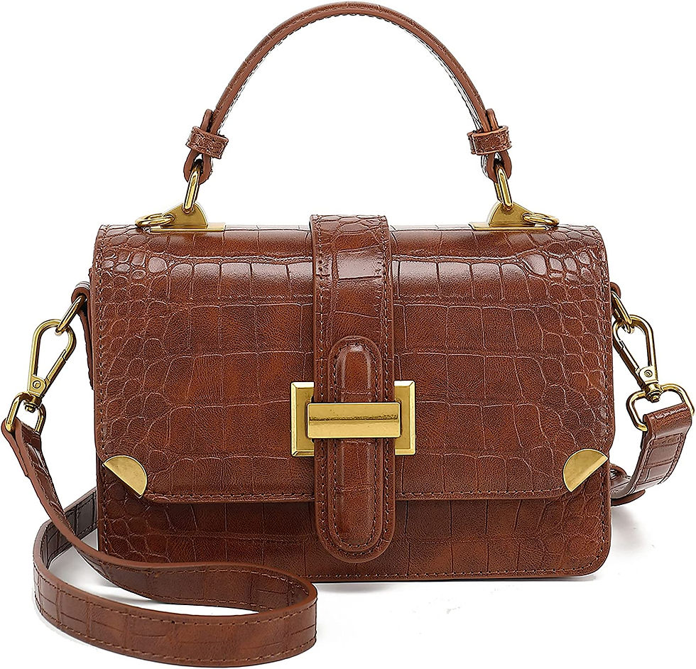 Thumbnail: LL LOPPOP Small Classy Crossbody Purse,Top Handle Handbags for Women,Satchel Ba