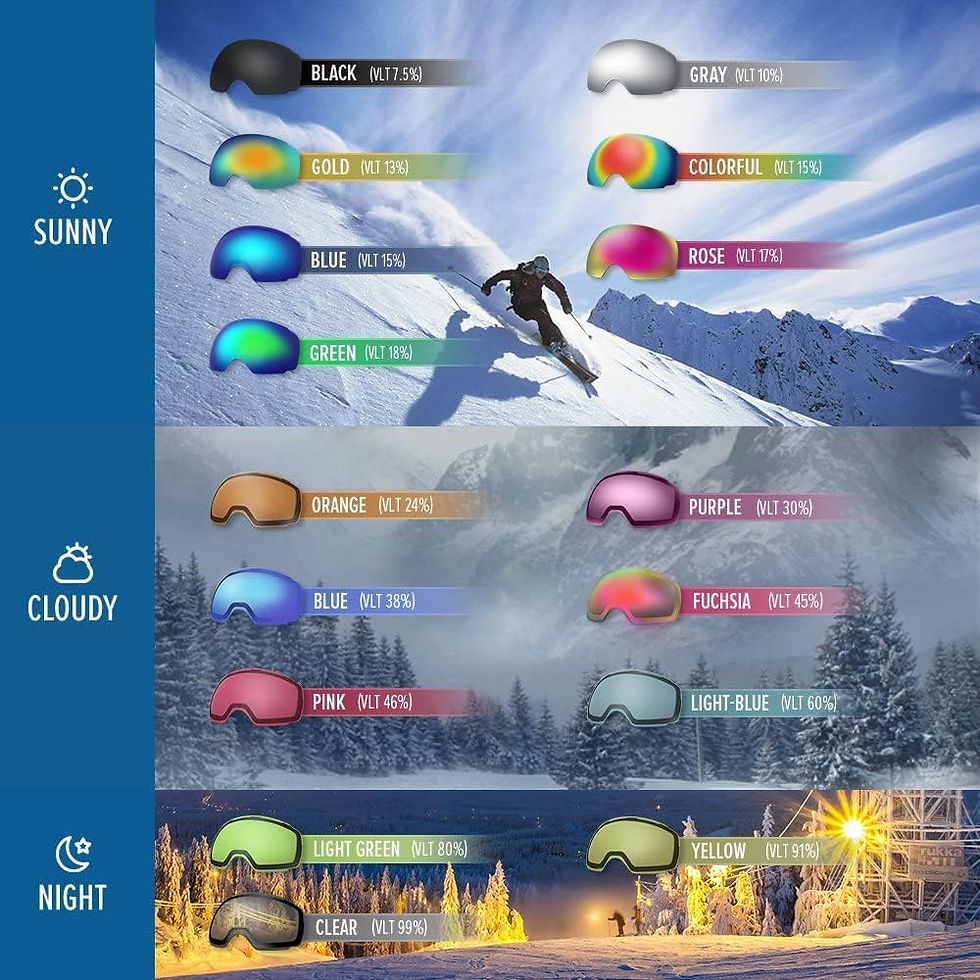 Thumbnail: OutdoorMaster Ski Goggles OTG - Over Glasses Ski/Snowboard Goggles for Men, Wom