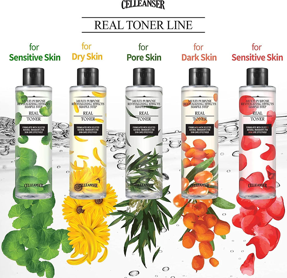 Thumbnail: CELLEANSER Real Toner 100% One Ingredient Extract Water for Facial Skin Care 6.