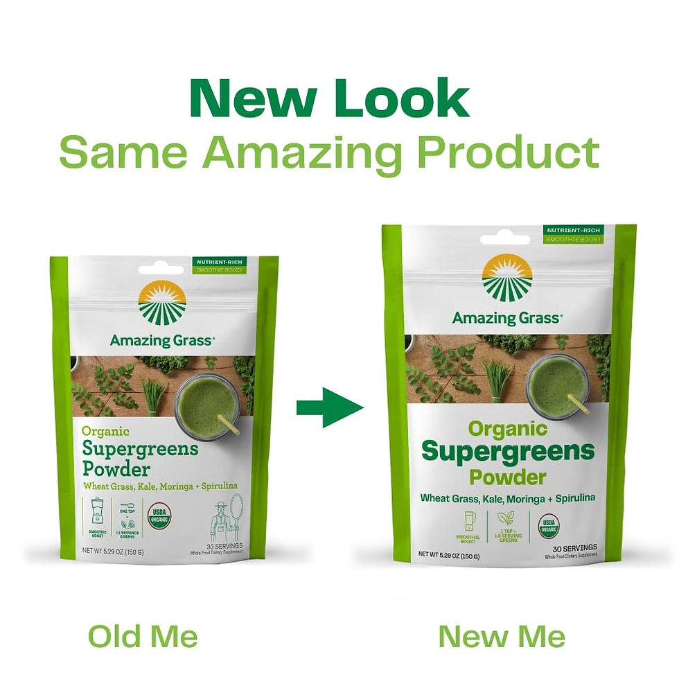 Thumbnail: Amazing Grass Super Greens Booster: Greens Powder Smoothie Mix with Spirulina, 