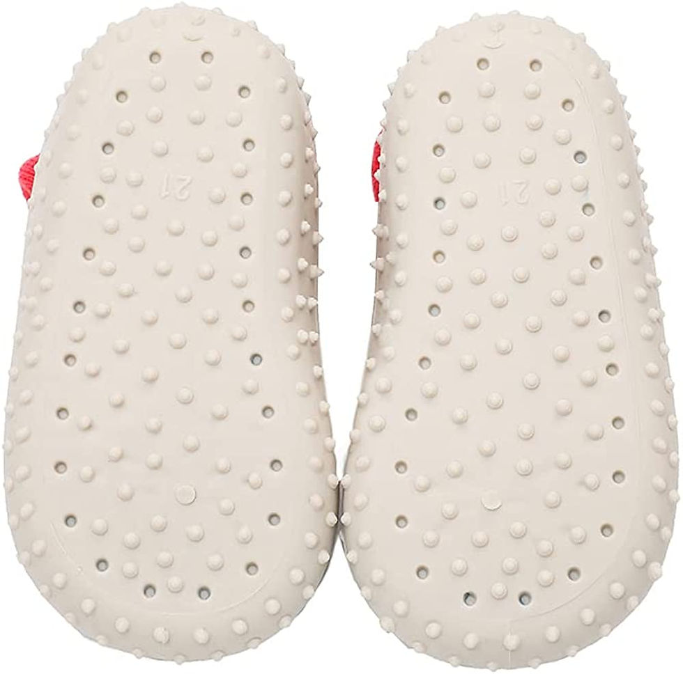 Thumbnail: HOWELL Baby Toddler Sock Shoes Infant First Walking Shoes Indoor Anti-Slip Slip
