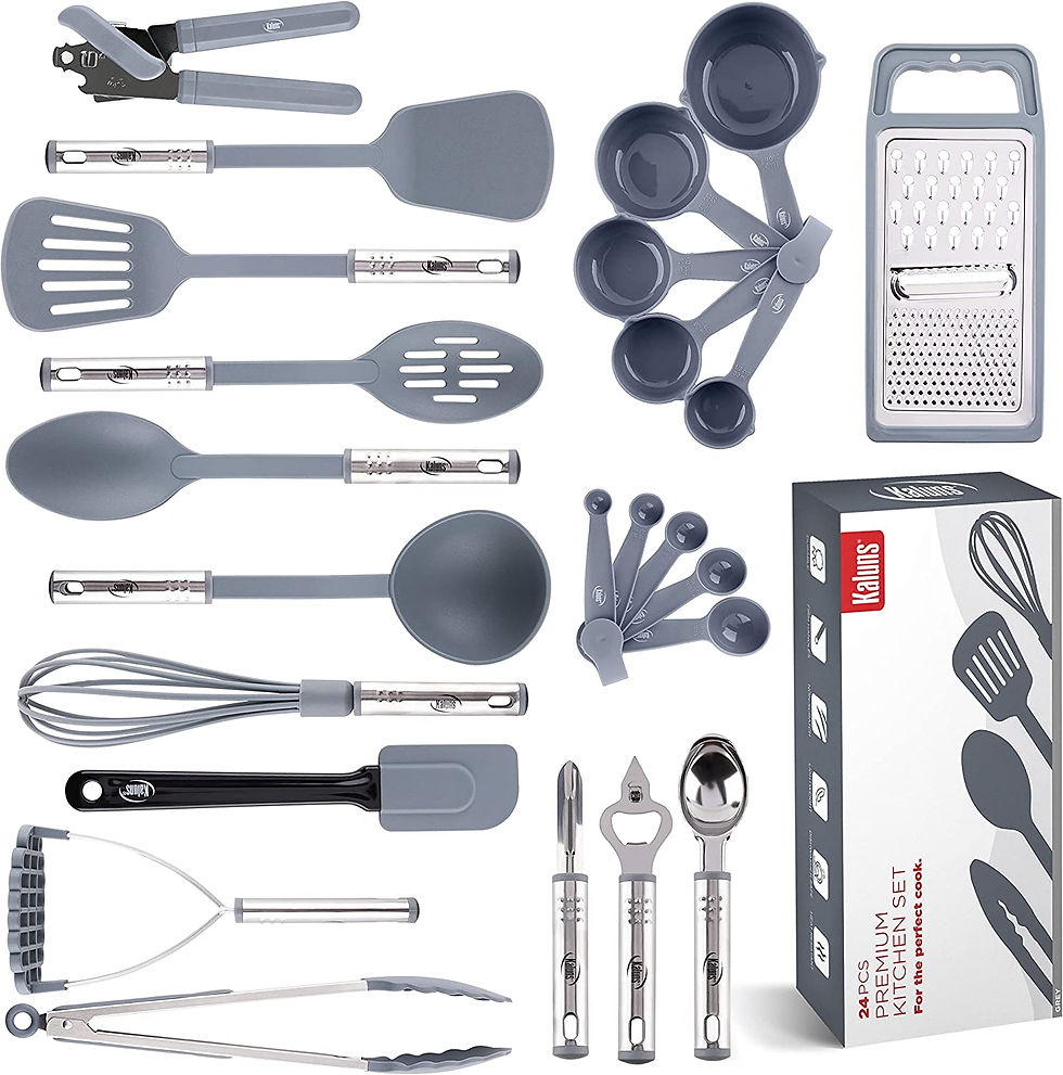 Thumbnail: Kitchen Utensils Set, Cooking Utensil Set Kitchen Gadgets, Pots and Pans set No