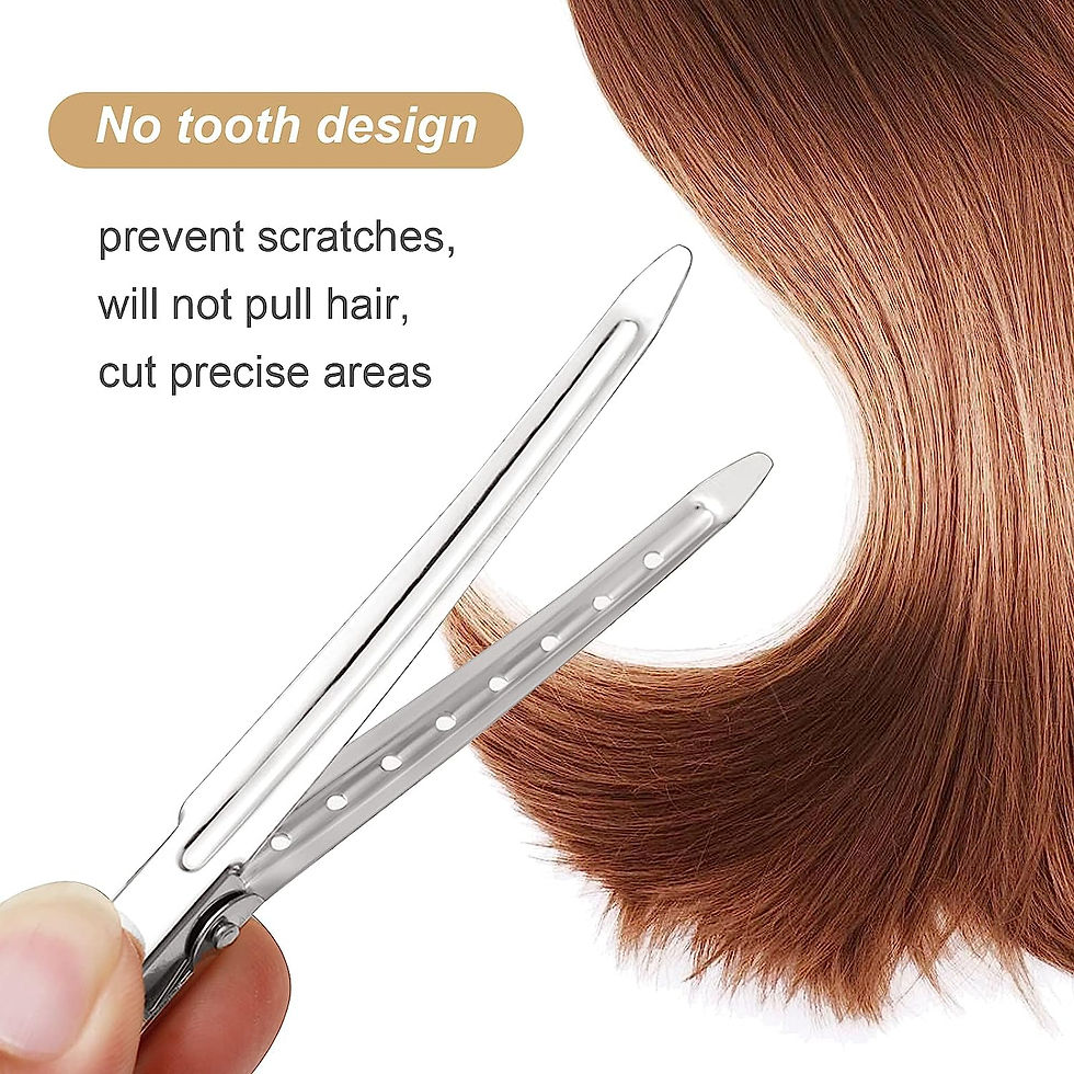 Thumbnail: ANYI Hair Clips 24 Pcs Styling Sectioning Duck Bill Clip 3.5 Inches with Holes 