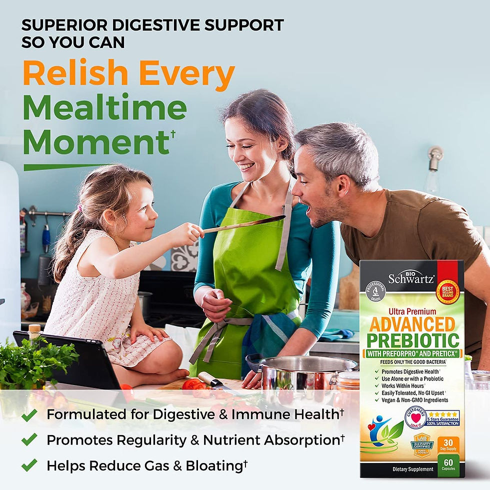Thumbnail: Prebiotics for Advanced Gut Health - Immune System Support & Dietary Fiber - Fu