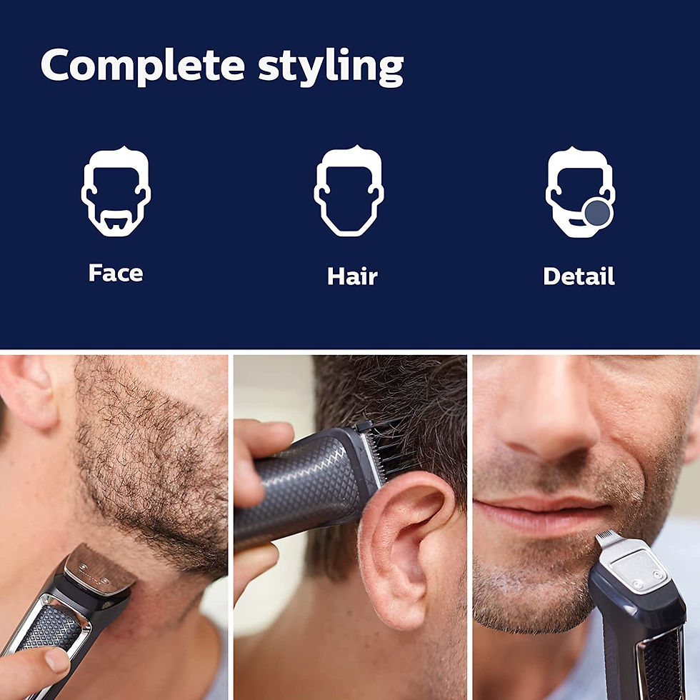 Thumbnail: Philips Norelco Multigroomer All-in-One Trimmer Series 3000, 13 Piece Mens Groo