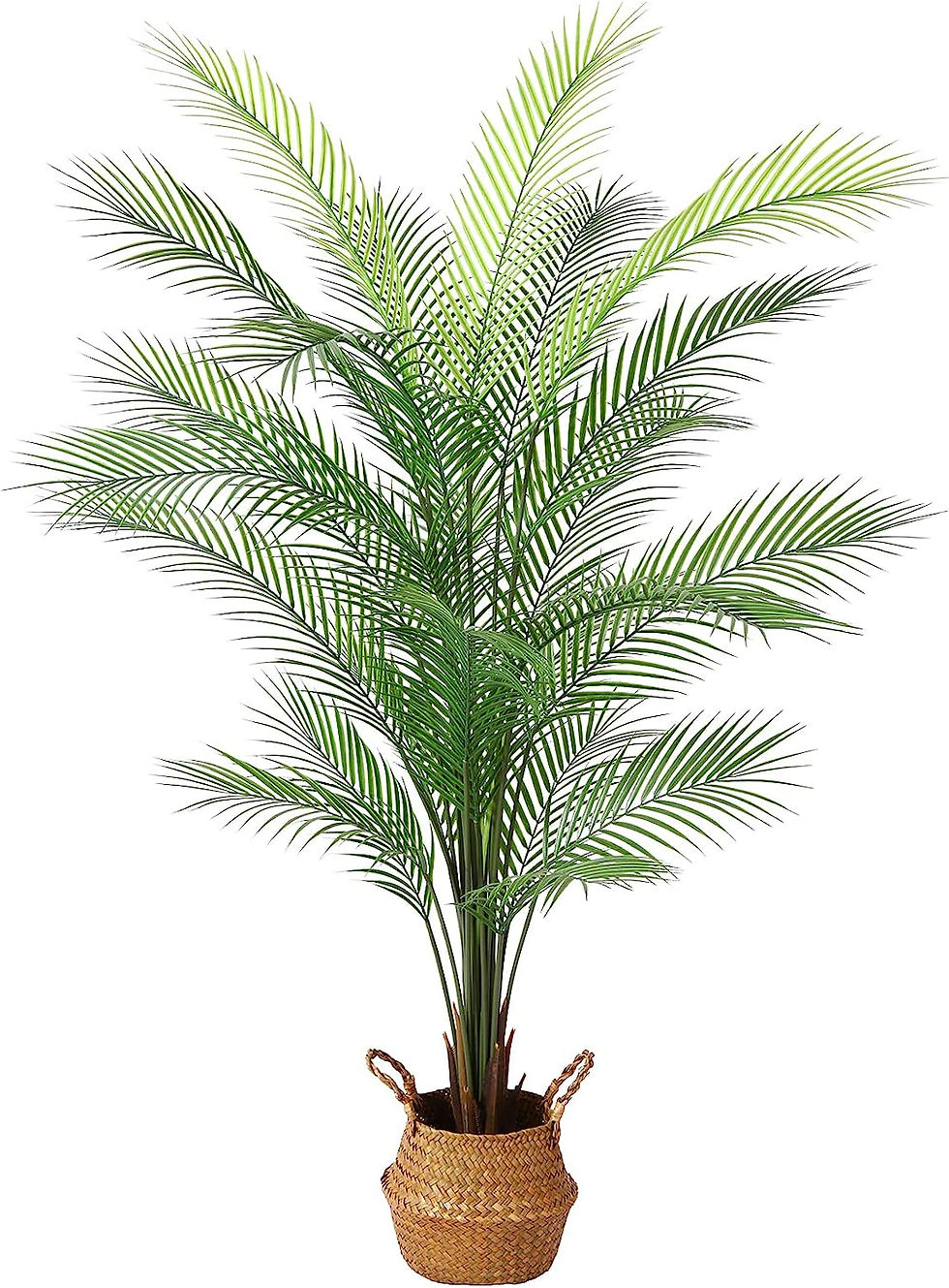 Thumbnail: OAKRED Artificial Palm Tree 48 Inch Fake Plants Artificial Paradise Palm Plant 