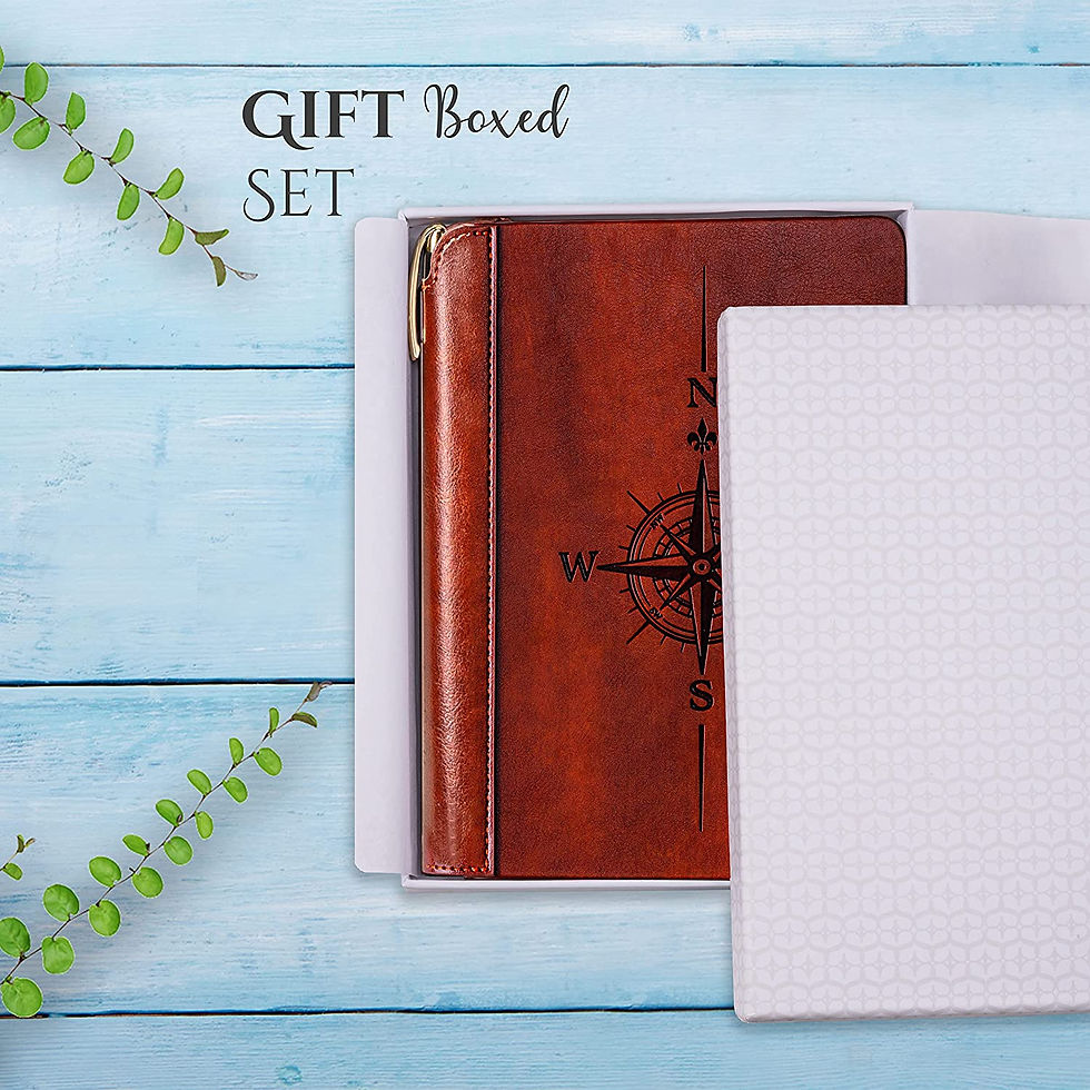 Thumbnail: SETTINI Tree of Life Writing Journal for Women and Men - Hardcover Faux Leather