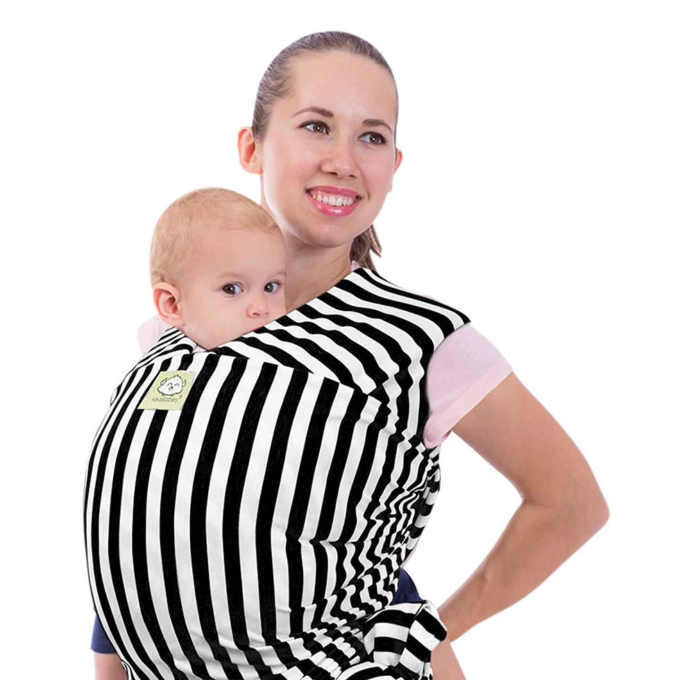Thumbnail: KeaBabies Baby Wrap Carrier - All in 1 Original Breathable Baby Sling, Lightwei