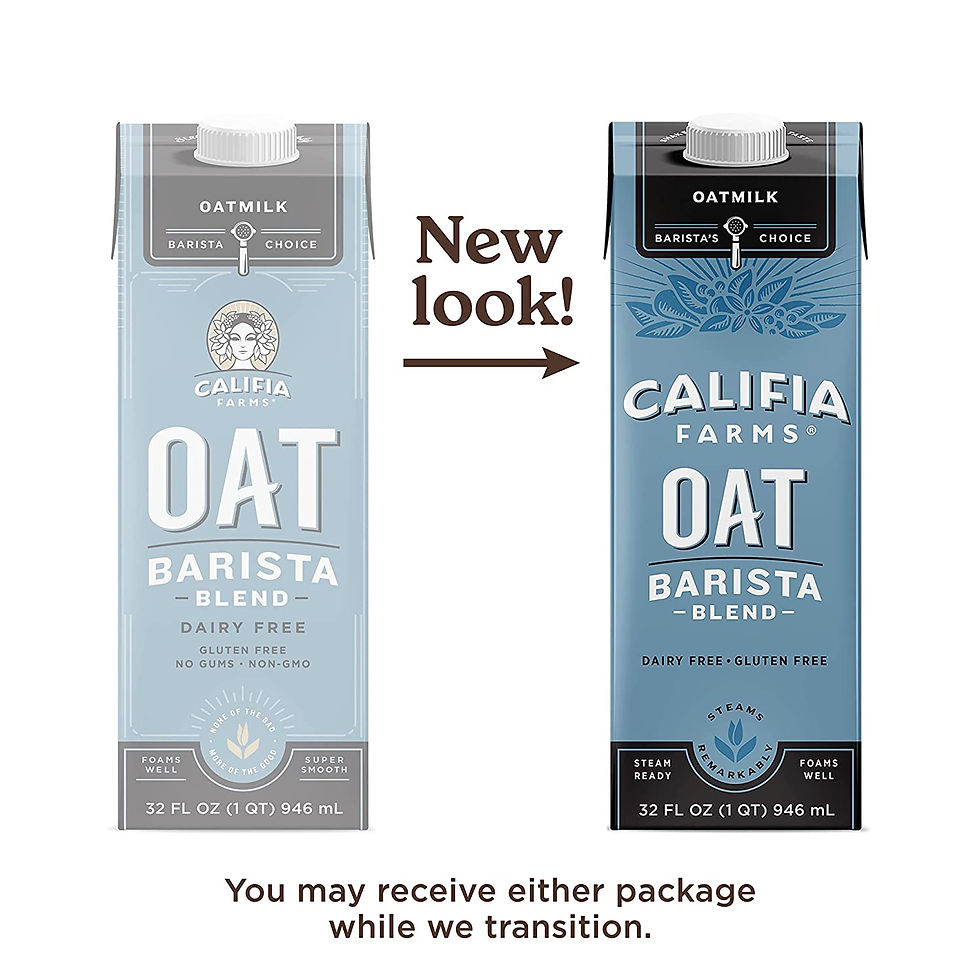 Thumbnail: Califia Farms - Oat Barista Blend Oat Milk, 32 Oz (Pack of 6), Shelf Stable, Da