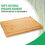 Thumbnail: Hiware Extra Large Bamboo Cutting Board for Kitchen, Heavy Duty Wood Cutting Bo