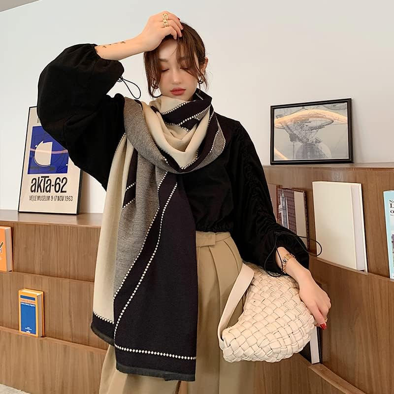 Thumbnail: Large Pashmina Shawls & Wraps for Women Extra Long Soft Cashmere Feel Throw Wom