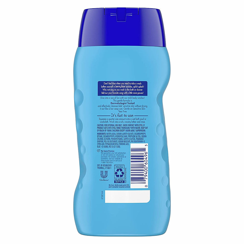 Thumbnail: Suave Tear Free Berry Blue Body Wash 12 oz , (Pack of 6)