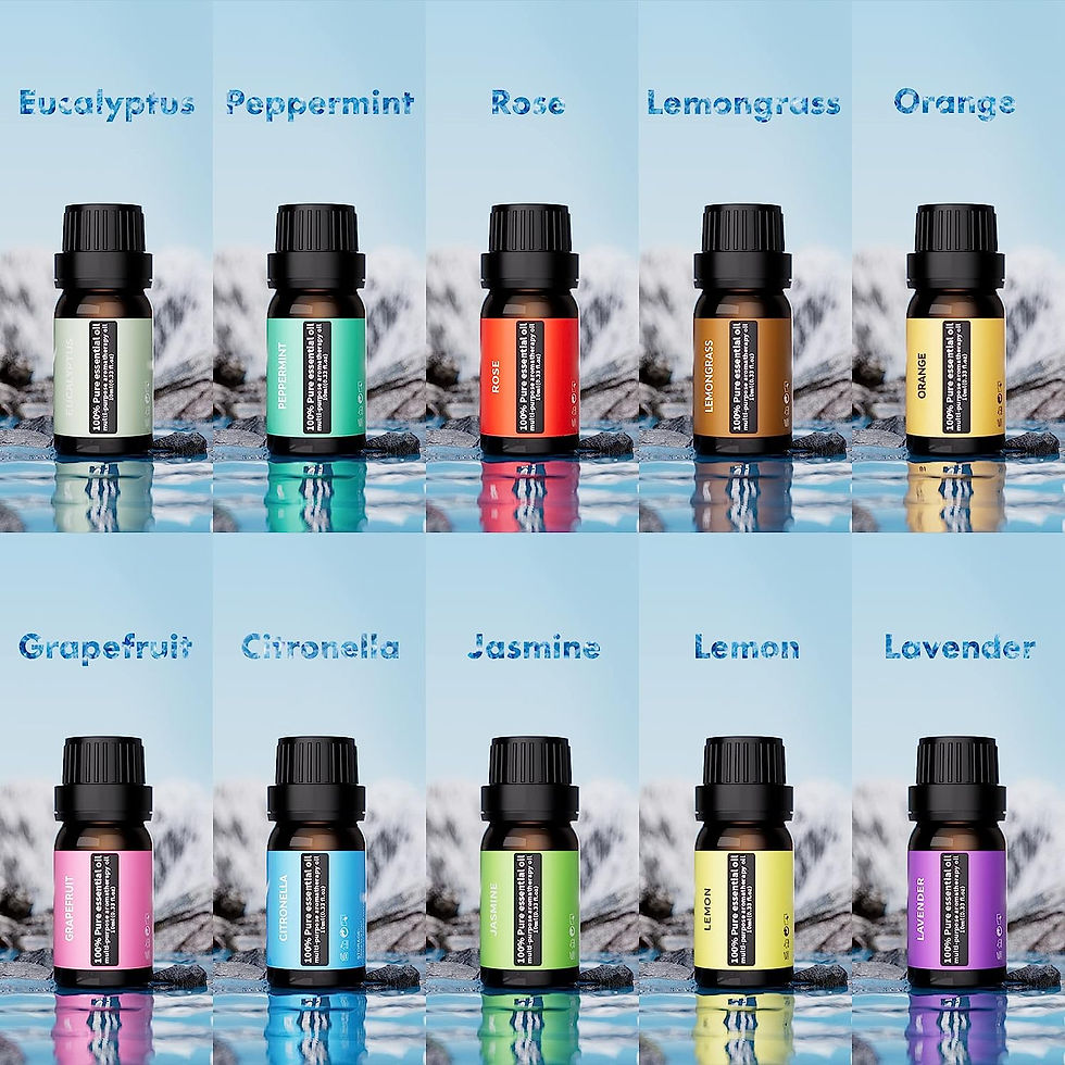 Thumbnail: Essential Oil Diffusers 550ml Diffuser ,10 Essential Oils Diffuser Gift Set,Adv