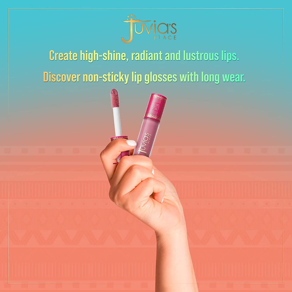 Thumbnail: Juvia's Place Lip Reflect Non-Sticky Lip Gloss - Tinted Lip Gloss Makeup, Long-
