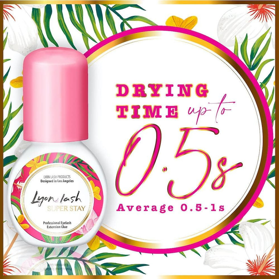Thumbnail: Lyon Lash Super Stay 5ml Eyelash Extension Performance Glue | 0.5 Sec Dry Time 