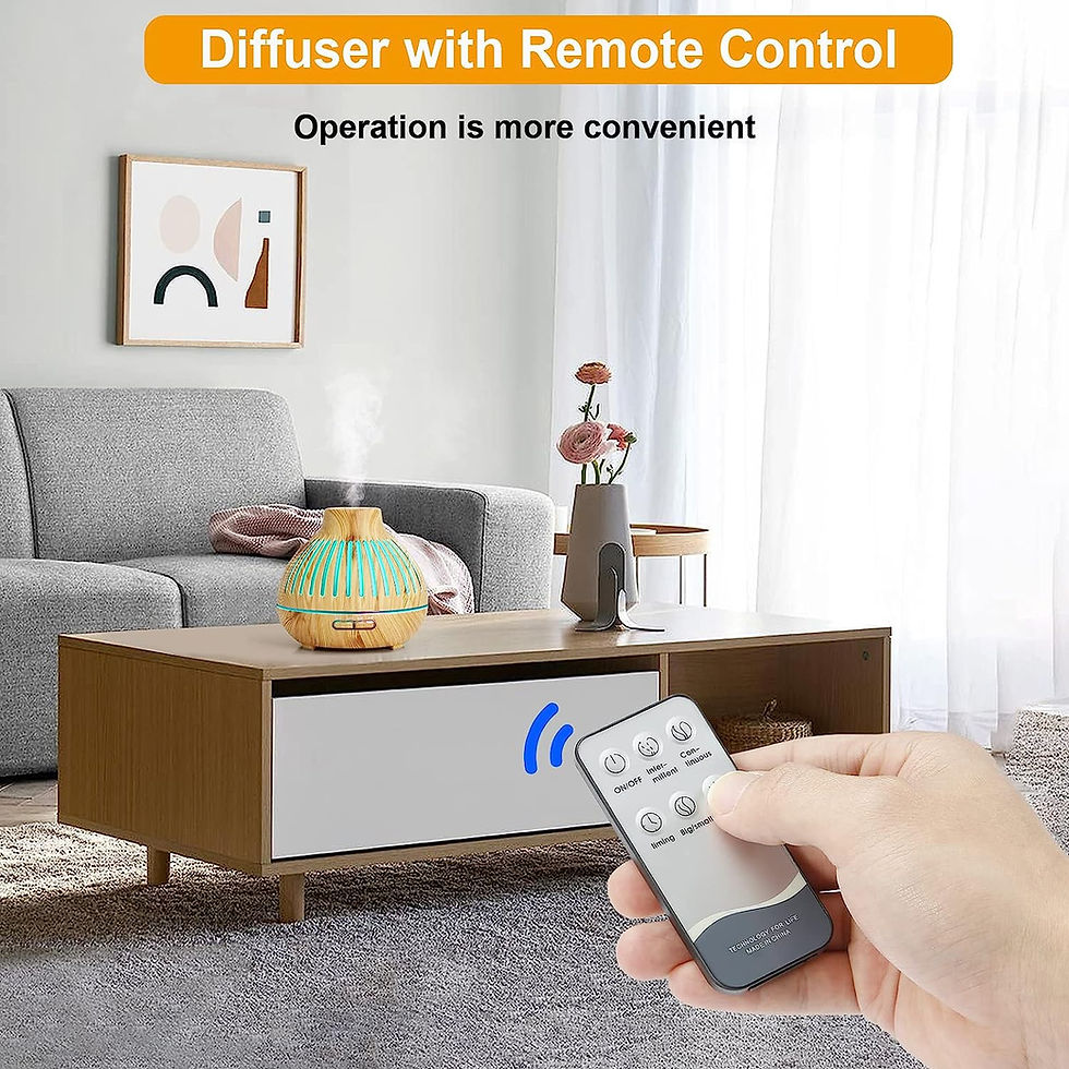 Thumbnail: Essential Oil Diffusers with Remote, 400ml Diffusers for Essential Oils Large R