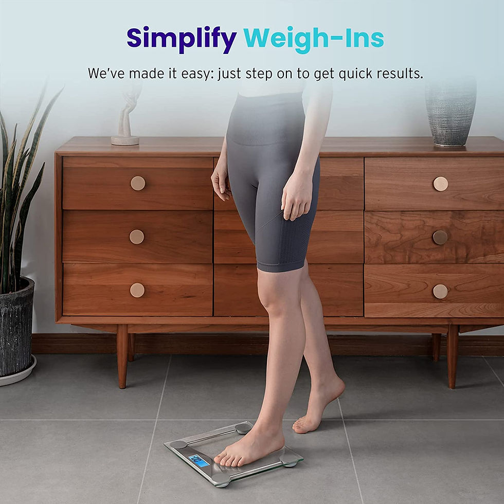Thumbnail: Etekcity Bathroom Scale for Body Weight, Digital Weighing Machine for People, A
