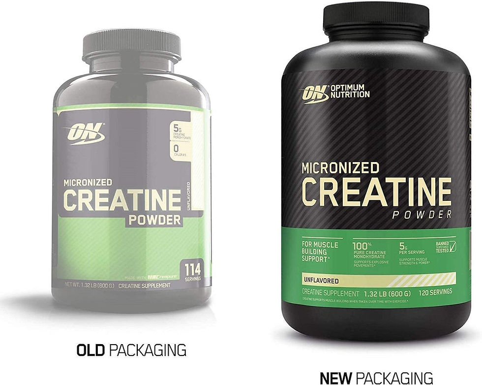 Thumbnail: Optimum Nutrition Micronized Creatine Monohydrate Powder, Unflavored, Keto Frie