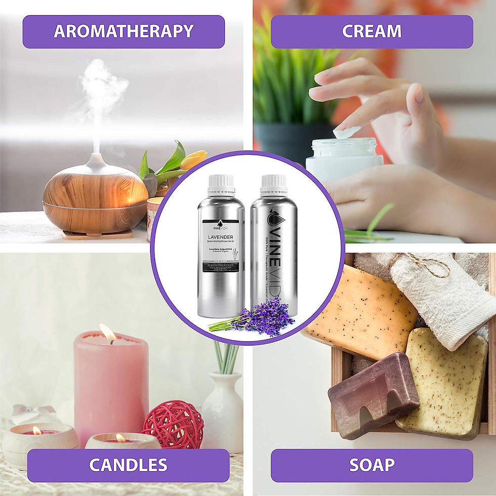Thumbnail: Bulk Lavender Essential Oil - 32 Oz Lavender Essential Oil - 100% Pure & Undilu