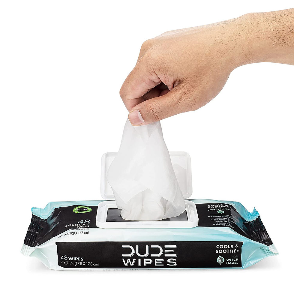 Thumbnail: DUDE Wipes Medicated Flushable Wipes - 3 Pack, 144 Wipes - Unscented Extra-Larg