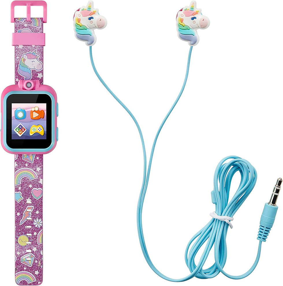 Thumbnail: PlayZoom Smartwatch for Kids with Swivel Selfie Camera, STEM Learning, 20+ Game
